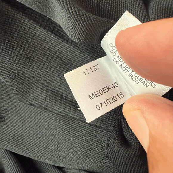 Peter Millar Men's Austin Logo Quarter Zip Pullover Sweatshirt Black Size Large - Picture 8 of 10